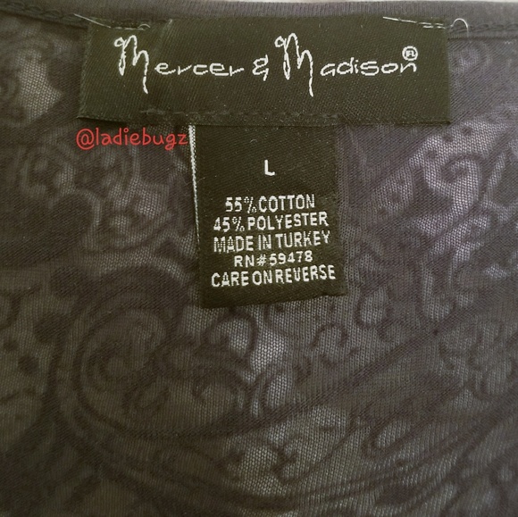 Mercer & Madison Sleeveless Twist Front Top - Picture 6 of 6